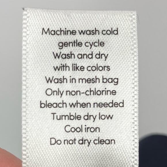 Athleta Navy Blue Pull On Drawstring Lightweight Cabo Tide Linen Shortie Shorts - Picture 5 of 8